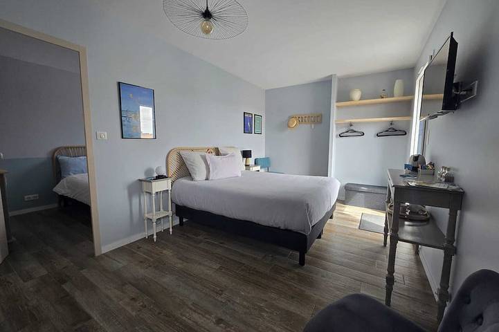 Chambre d’hôte pour 5 personnes, avec jardin en Loire-Atlantique