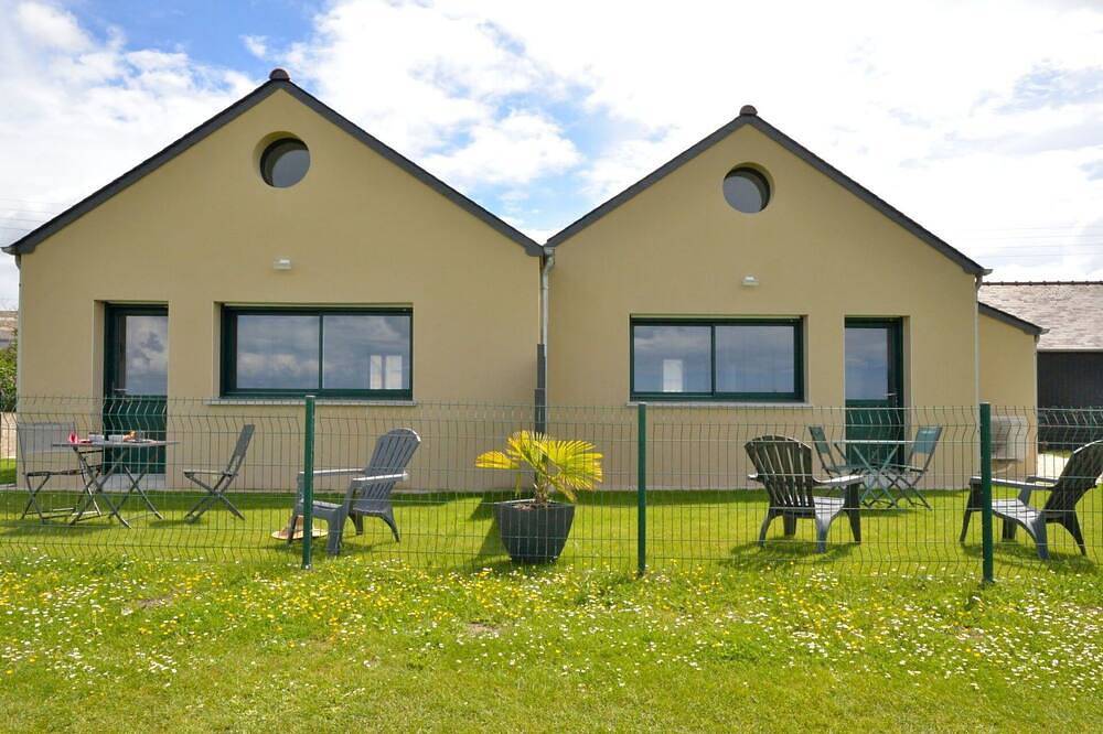 Preciosa casa de vacaciones  para 3 personas con Wifi, Tv, patio y aparcamiento in Cherrueix, Bahía del Monte Saint-Michel