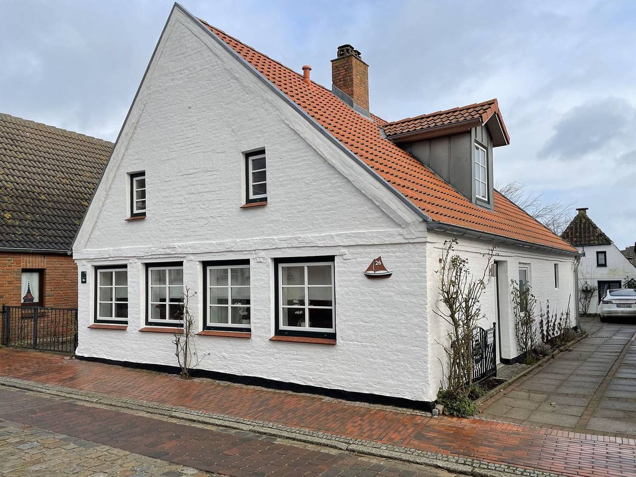 Ganze Wohnung, Ferienwohnung mit eigenem Eingang und Terrasse im historischen Fischerhaus in Maasholm, Kappeln & Umgebung