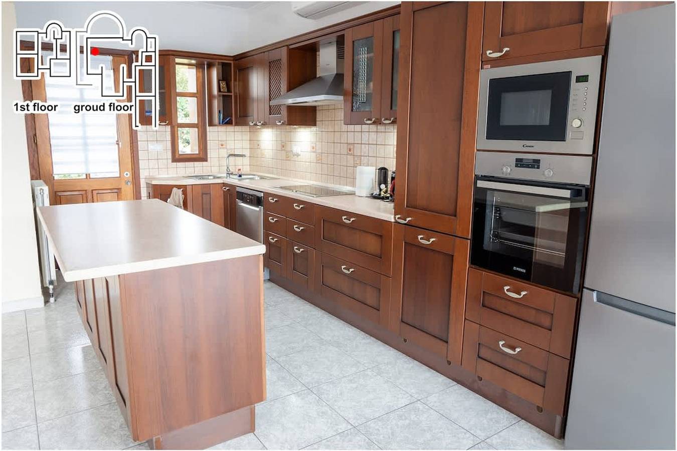 Great Villa Philipi in Krinides in Kavala Region