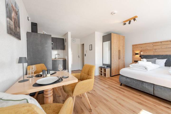 Ferienwohnung für 3 Personen, mit Balkon und Ausblick in Oberjoch - 4