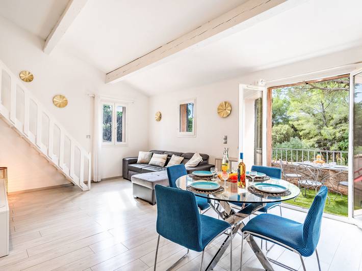 Gîte pour 4 personnes, avec bassin pour enfant et balcon à Gassin - 3