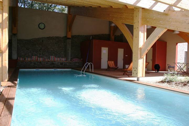 Maison de vacances pour 8 personnes, avec piscine et jardin