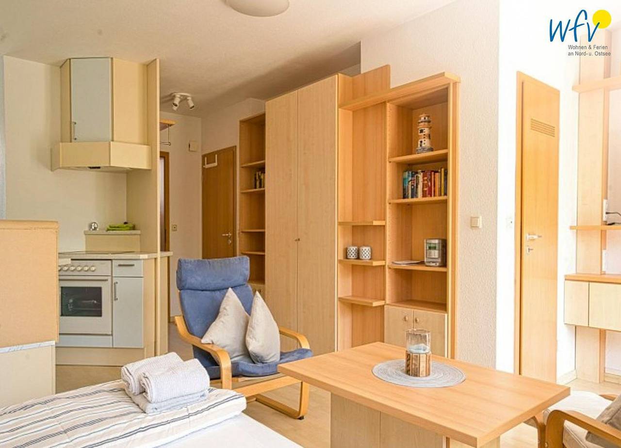 Ganze Wohnung, Ferienwohnung auf Wangerooge mit Garten, Balkon und überdachter Terrasse in Wangerooge