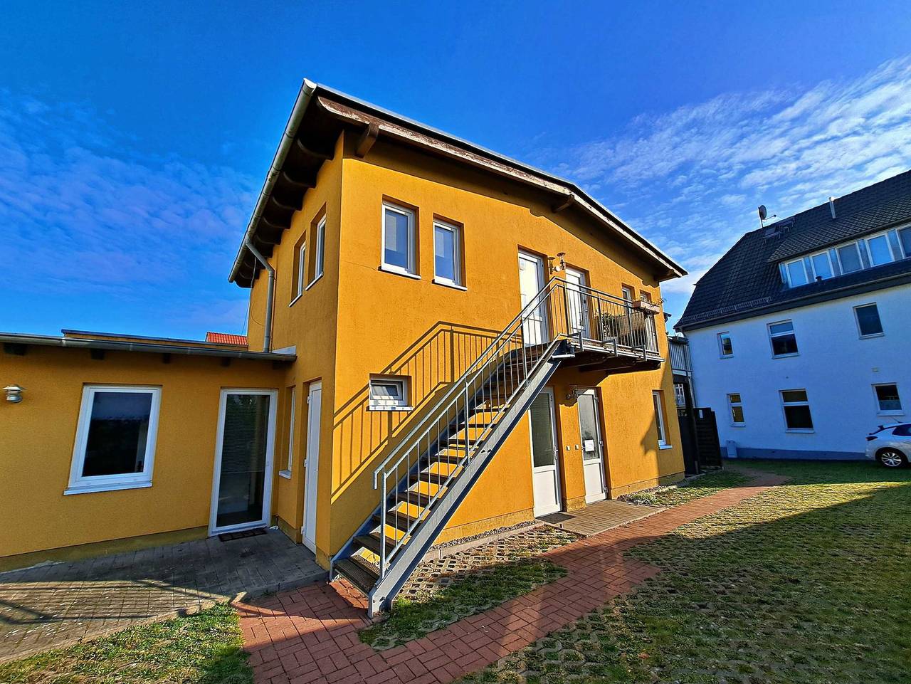 Ganze Ferienwohnung, Haus Bella - Appartement 02 im Nebengebäude in Drei Kaiserbäder, Heringsdorf