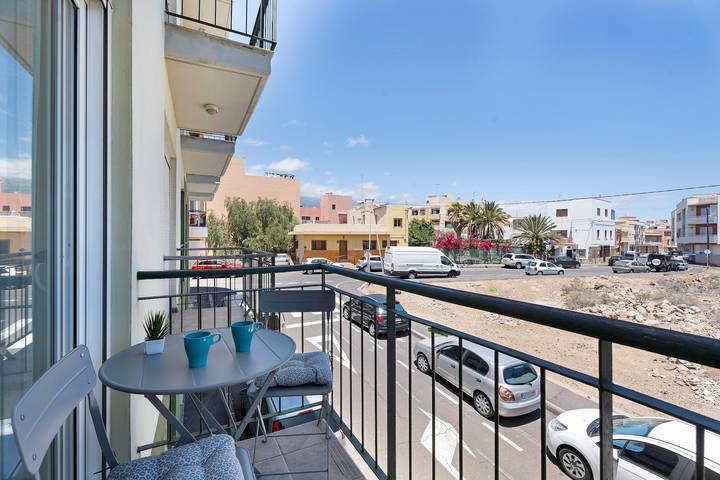 Ganze Wohnung, Ferienwohnung 'Nido Andrea' mit Balkon und Wlan in Castro (Spain), Granadilla de Abona
