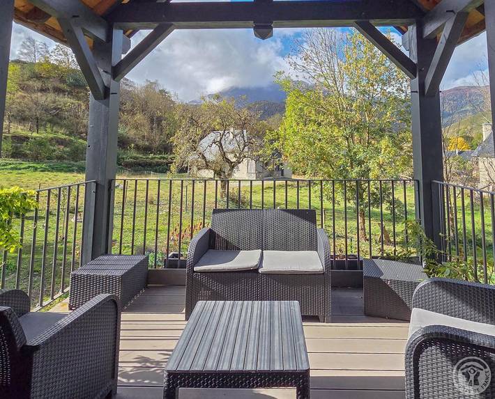 Gîte pour 4 personnes, avec balcon, animaux acceptés à Pailhac