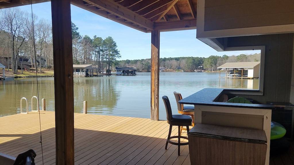 Gemütliches Ferienhaus am See in Lake Gaston