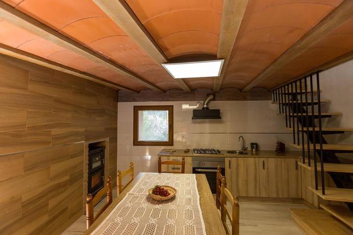 Casa de vacaciones para 10 personas, con terraza y vistas, Se admiten mascotas en Parc Natural de la Tinença de Benifassà - 4