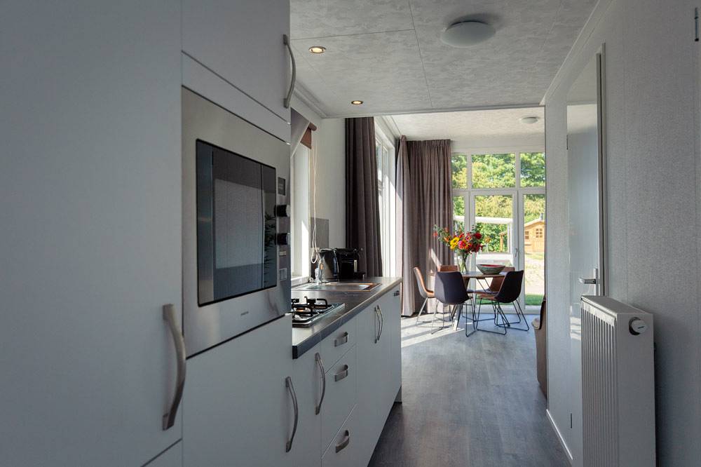 Recreatiepark de Veerstal — Typ B: Cube Chalet für 5 Personen in IJssel