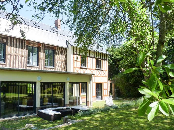 Stadthaus nahe Somme-Bucht und Normandie-Strand in Rieux, Dieppe und Umgebung