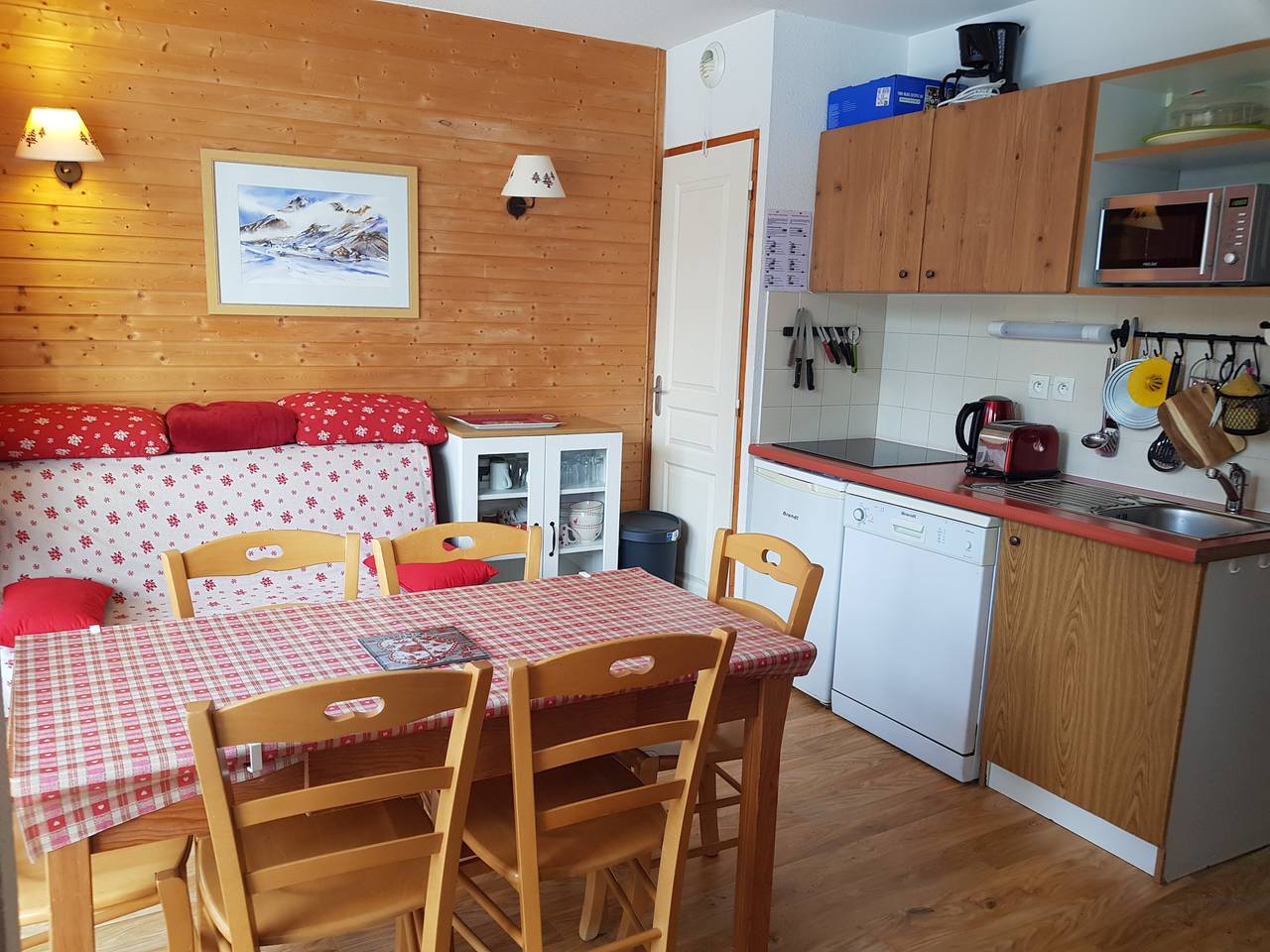 Geheel appartement, V du bachat joubarbes C N°02 - 3P5 in Chamrousse, Écrins Nationaal Park