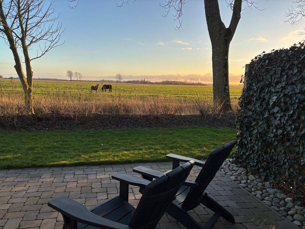 Liethshof - Ferienwohnung mit 2 Schlafzimmern, 58 qm, Parterre mit Südterras in Tönning, Halbinsel Eiderstedt