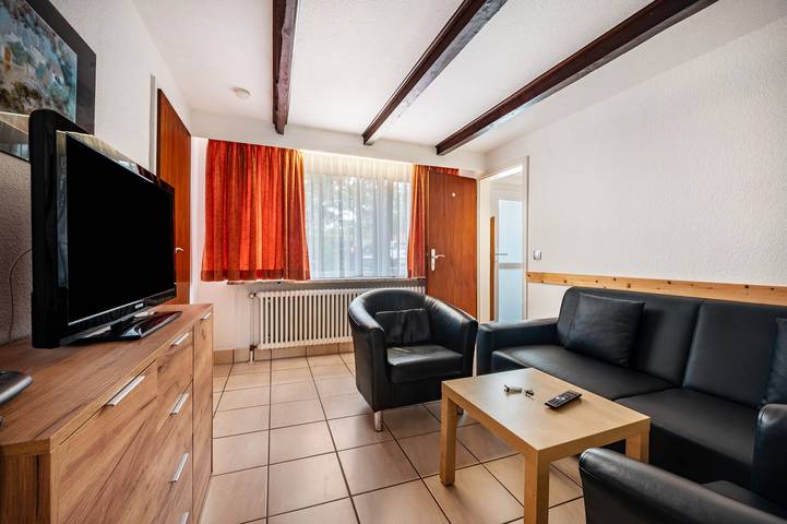 Ferienwohnung für 4 Personen, mit Sauna und Garten, kinderfreundlich