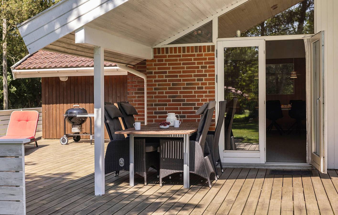 Feriehus for 10 personer med have in Humble, Langeland