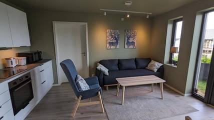 Gîte pour 6 personnes, avec jardin et vue dans Trondheim