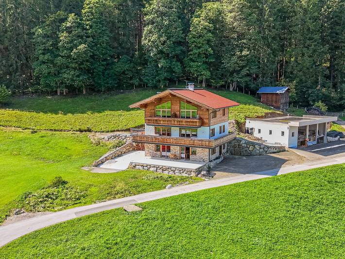 Vakantieappartement voor 5 personen, met balkon in Wald im Pinzgau
