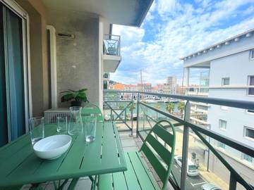 Location de vacances pour 2 personnes, avec terrasse à Sète