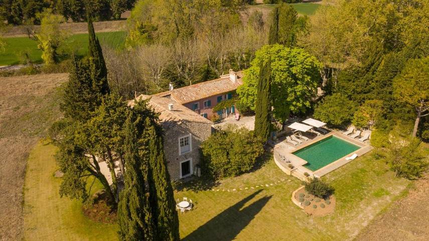 Chambre d’hôte pour 2 personnes, avec vue ainsi que piscine et jardin à Le Thor - 4
