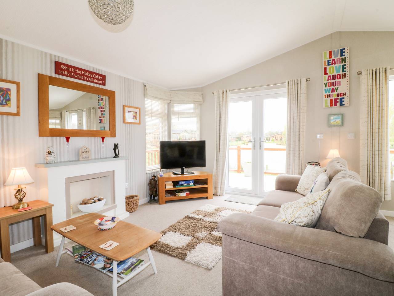 Lake View Lodge in Marston, Lincolnshire