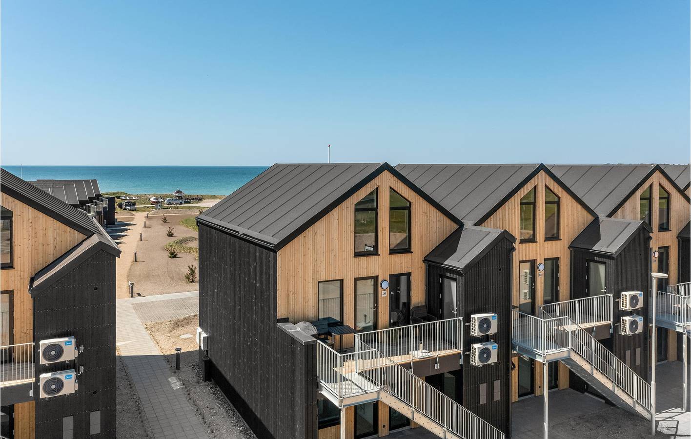 Apartamento vacacional entero, Apartamento de vacaciones para 6 personas con terraza in Gørlev, Región de Kalundborg