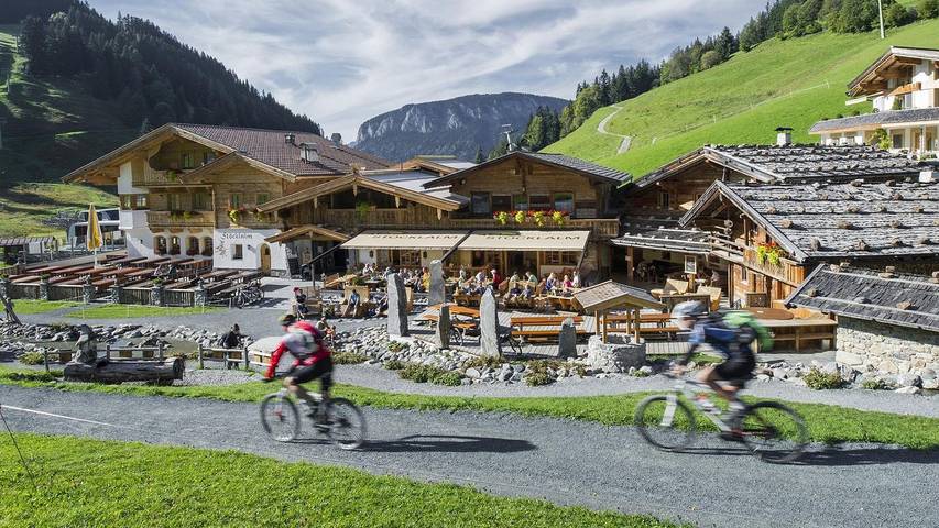 Vakantiewoning voor 3 personen, met balkon en tuin in Söll