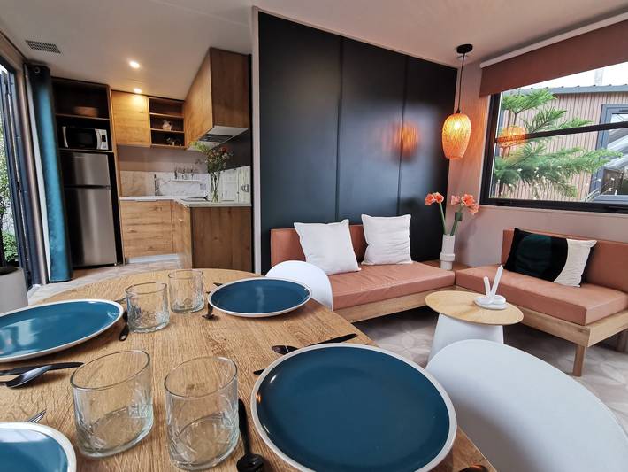 Camping für 4 Personen, mit Sauna und Terrasse sowie Whirlpool, mit Haustier in Deutschland - 2