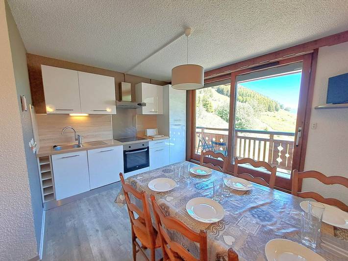 Gîte pour 6 personnes, avec balcon à Vénosc
