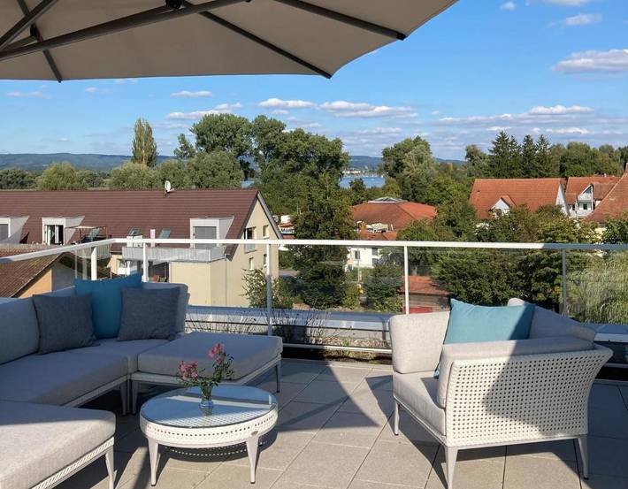 Vakantieappartement voor 4 personen, met terras en uitzicht in Moos