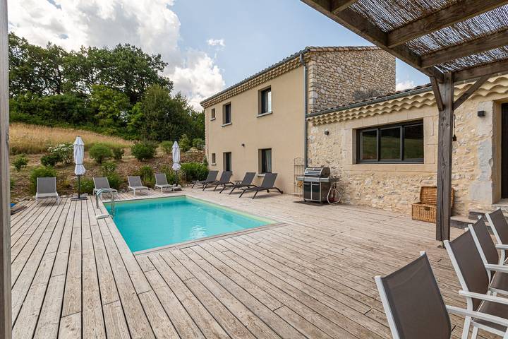Maison de vacances pour 8 personnes, avec Jardin