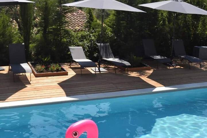 Appartement de vacances pour 4 personnes, avec piscine et jardin - 1