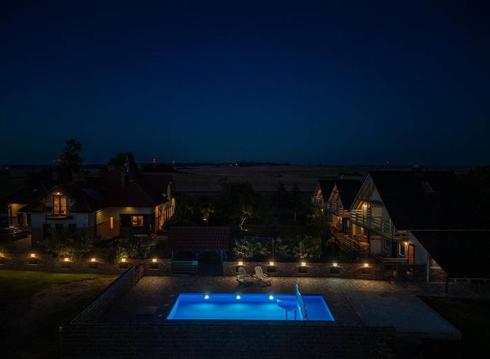 Ferienpark für 18 Personen, mit Ausblick und Pool sowie Garten in Polnische Ostsee - 4
