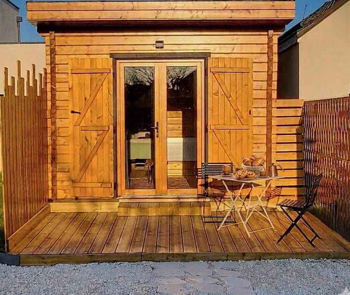 Chalet pour 4 personnes, avec Terrasse