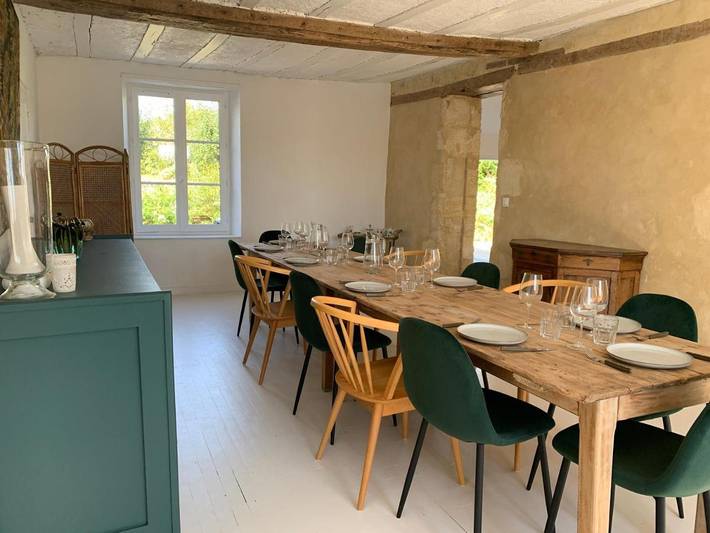 Location de vacances pour 11 personnes, avec terrasse ainsi que jardin et vue, animaux acceptés à Bellême - 2