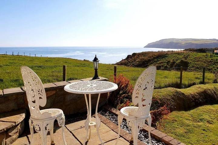 Holiday rental for 7 people, with Terrace and Garden as well as View in Aberdaron