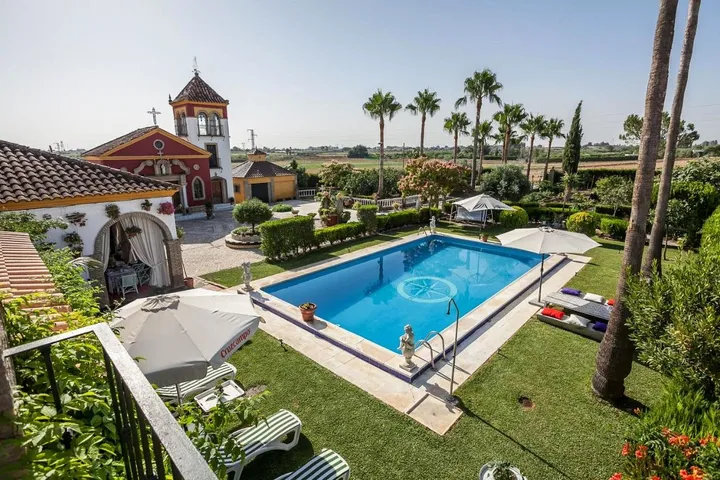 Maison de vacances pour 12 personnes, avec piscine ainsi que vue et jardin, animaux acceptés - 1