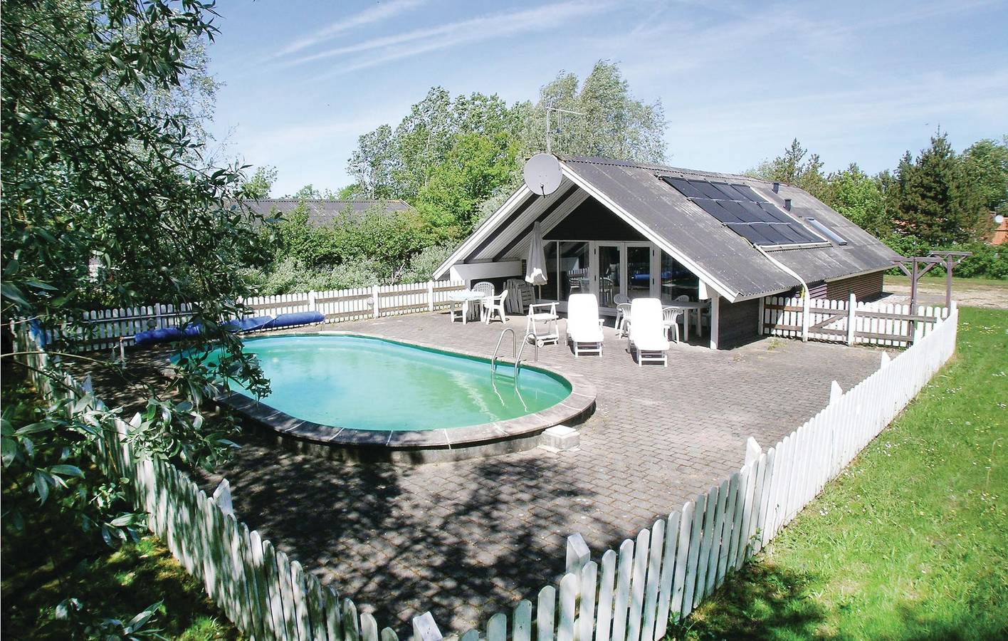 Ferienhaus für 8 Personen mit Terrasse in Bork Havn, Ringkøbing Fjord