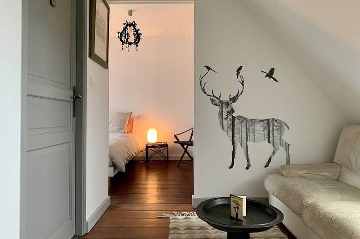 Maison de vacances pour 2 personnes, avec Jardin