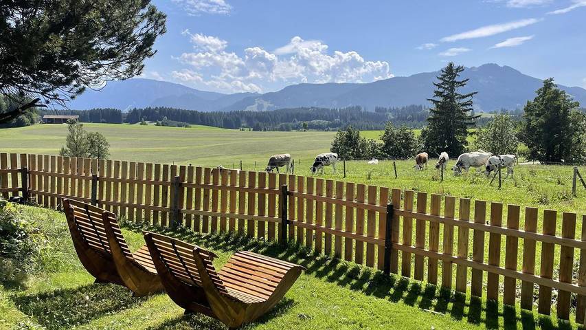 Ferienwohnung für 6 Personen, mit Terrasse und Garten, mit Haustier in Nesselwang - 2