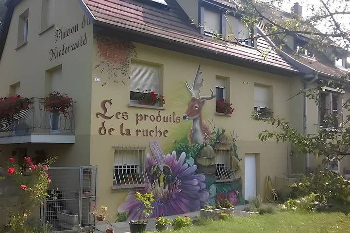 Chambre d’hôte pour 6 personnes à Guémar