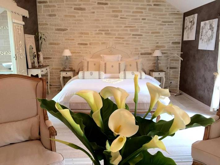 Chambre d’hôte pour 4 personnes, avec terrasse et jacuzzi à Campagne-lès-Hesdin