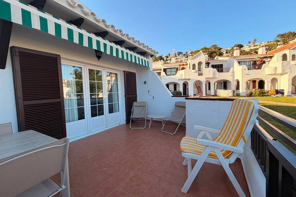 Apartment for 6 with a private terrace in Son Bou in San Jaime Mediterraneo, Alaior Commune