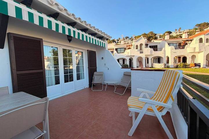Apartment for 6 with a private terrace in Son Bou in San Jaime Mediterraneo, Alaior Commune