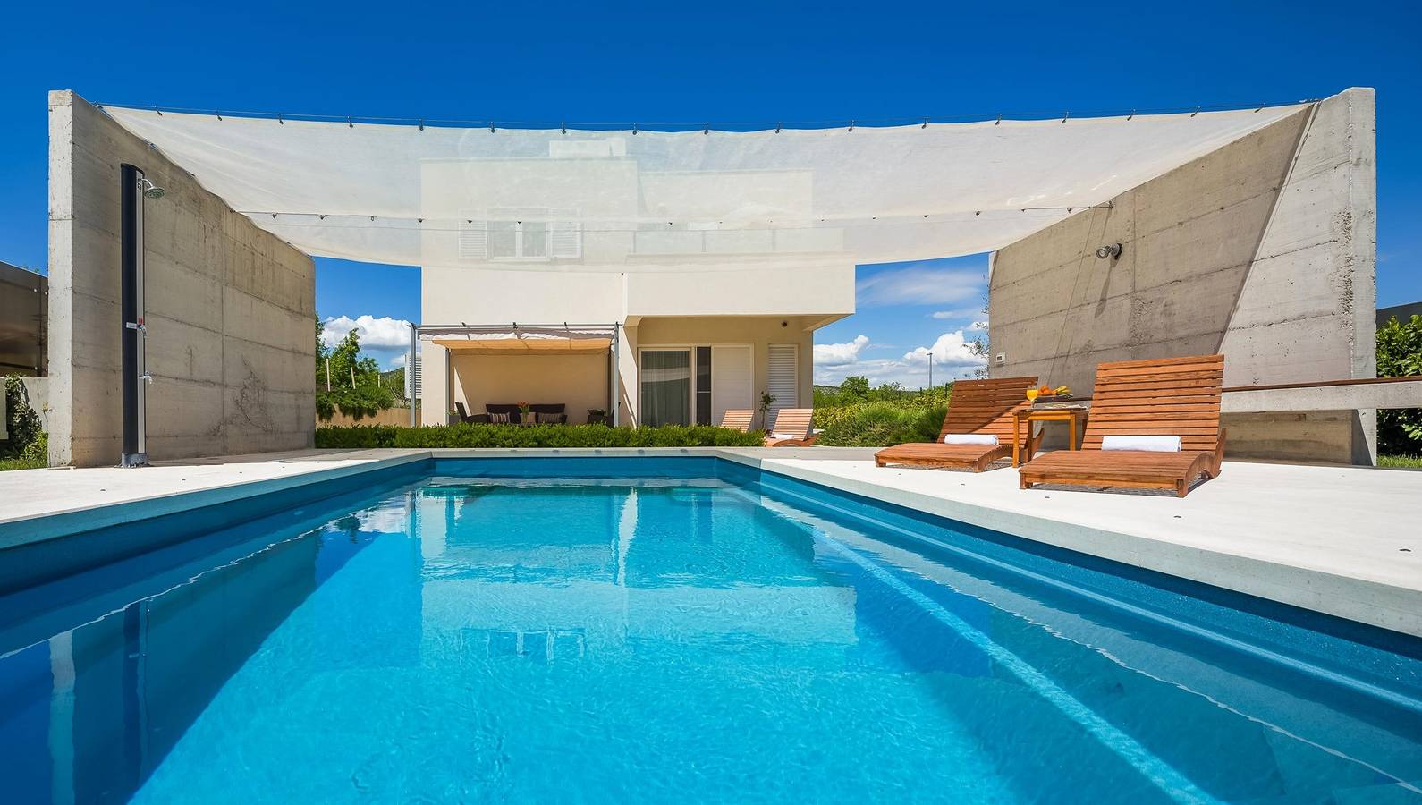Luxusvilla Wisdom in der Nähe von Split, privater Pool in Dugopolje, Dalmatinisches Zagora