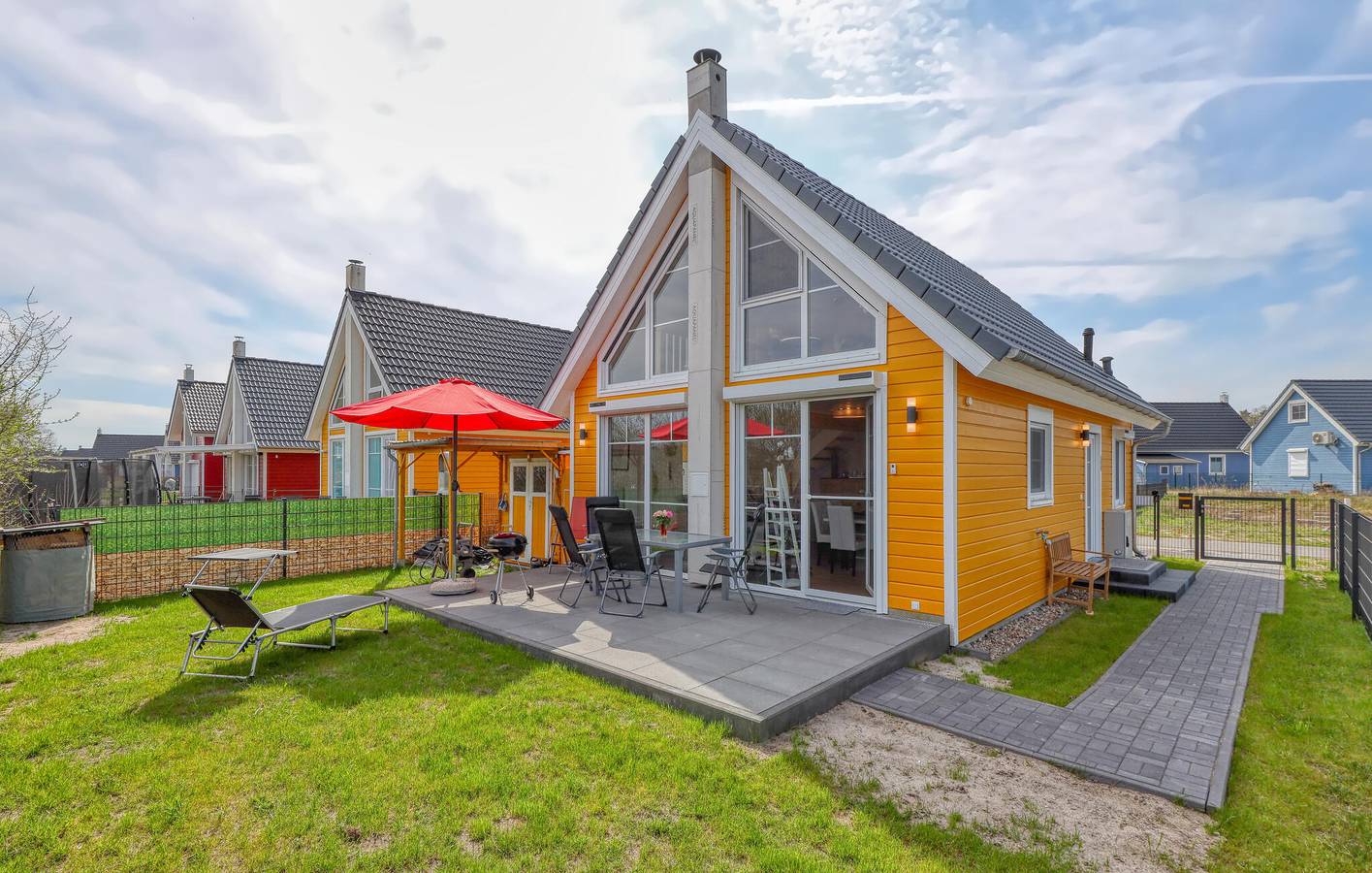 Gemütliche 67 m² große Wohnung mit Terrasse, WLAN und Parkplatz in der Nähe der Eisschleuse in Zerpenschleuse, Wandlitz