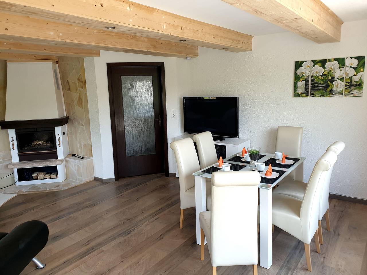 Ganze Ferienwohnung, Elbblick große Loftwohnung mit Terasse Sauna und Kamin in Königstein, Elbsandsteingebirge