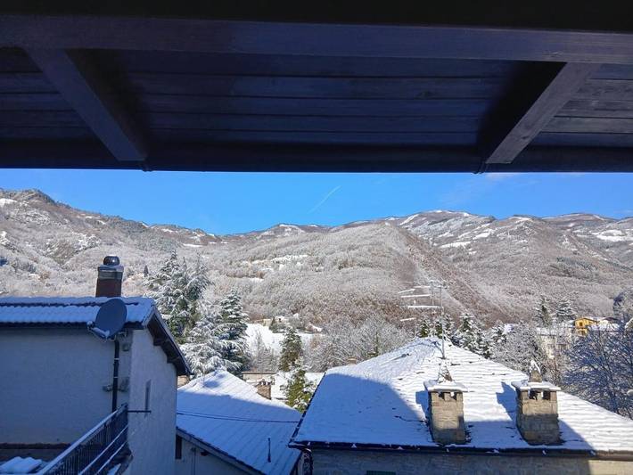 Gîte pour 4 personnes, avec balcon à Riolunato