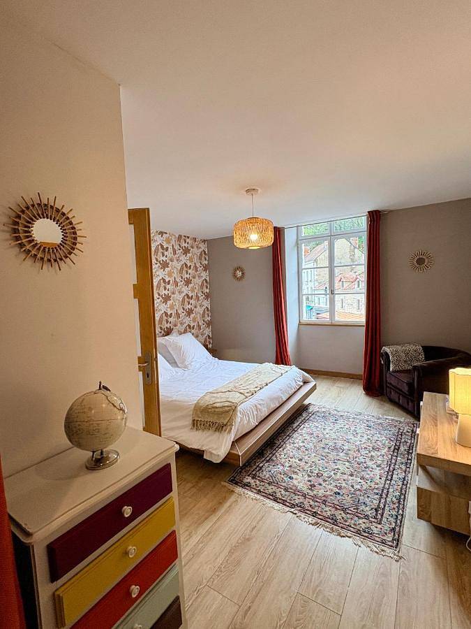 Maison d’hôte pour 4 personnes, avec vue et jardin