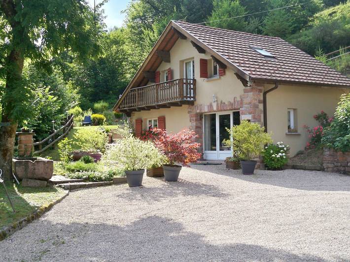 Gîte pour 4 personnes, avec Balcon et Terrasse