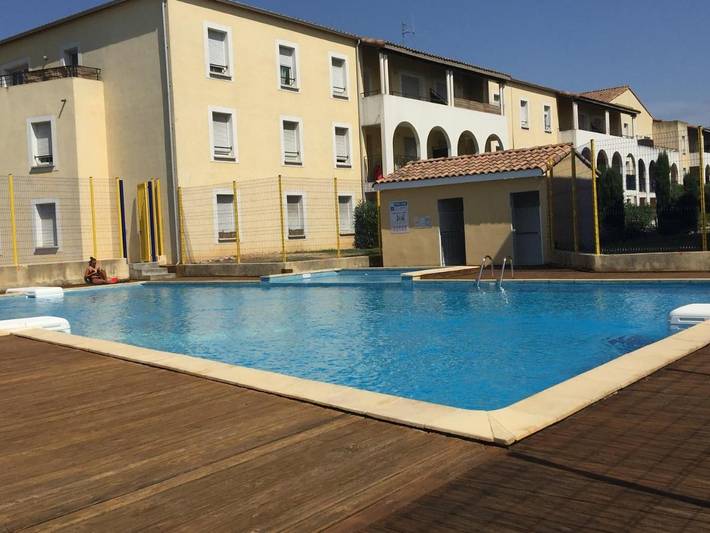 Appartement de vacances pour 4 personnes, avec piscine ainsi que terrasse et jardin, animaux acceptés - 1